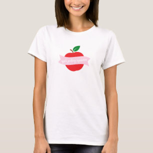 Camiseta Supervisor de recolección de manzanas Cumpleaños d