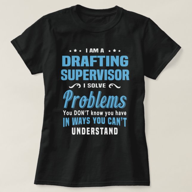 Camiseta Supervisor de redacción (Diseño del anverso)