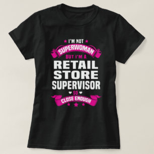 Camiseta Supervisor de tienda minorista
