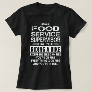 Camiseta Supervisor del Servicio de Alimentos