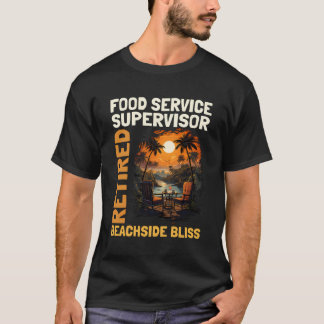 Camiseta Supervisor del Servicio de Alimentos Jubilados - J