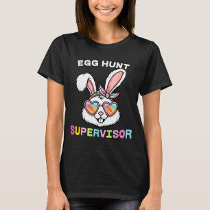 Camiseta Supervisora de búsqueda de huevos de Pascua Cara d
