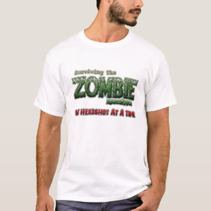 Camiseta Supervivencia de la apocalipsis del zombi