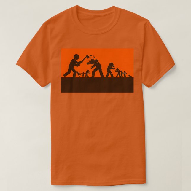 Camiseta Supervivencia zombie (Diseño del anverso)