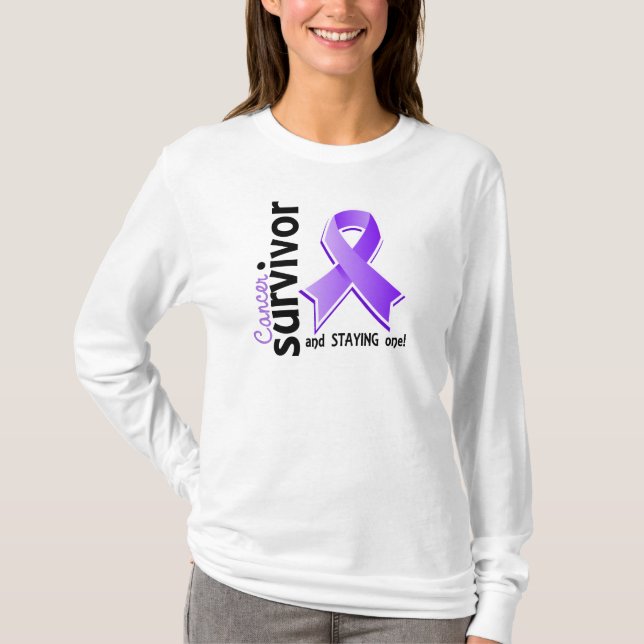 Camiseta Superviviente 19 del linfoma de Hodgkin (Anverso)