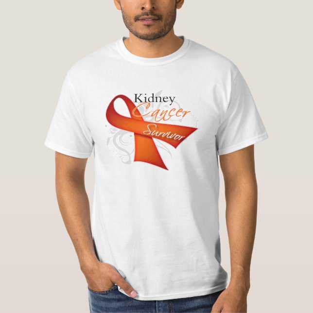 Camiseta Superviviente - cáncer del riñón (Anverso)