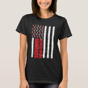 Camiseta Superviviente de anemia aplásica Guerrero anémico 