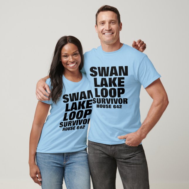 CAMISETA SUPERVIVIENTE DE BUCLE DE LAGO DE SWAN (Unisexo)