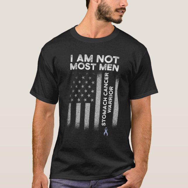 Camiseta Superviviente de cáncer de estómago La mayoría de  (Anverso)