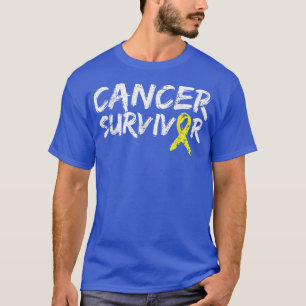 Camiseta Superviviente de cáncer infantil Conciencia de la 
