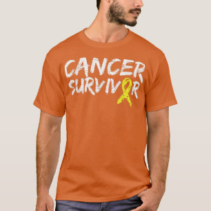 Camiseta Superviviente de cáncer infantil Conciencia de la 