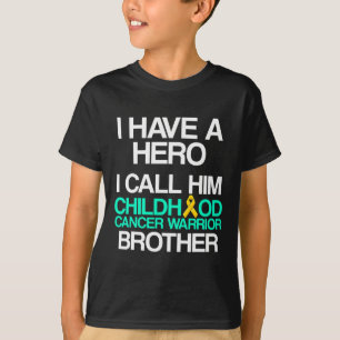 Camiseta Superviviente de cáncer infantil Guerrero de apoyo