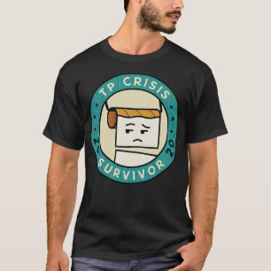 Camiseta Superviviente de crisis de papel higiénico 2020