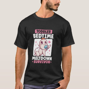 Camiseta Superviviente de crisis de sueño de niño pequeño