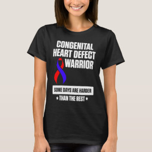 Camiseta Superviviente de defectos cardíacos congénitos Más