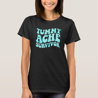 Camiseta Superviviente de dolor de barriga Dolor de estómag