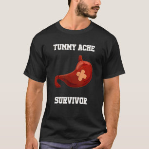 Camiseta Superviviente de Dolor de Barriga Dolor de Estómag