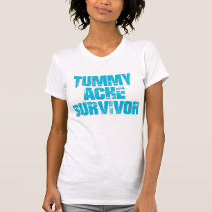 Camiseta Superviviente de Dolor de Barriga Dolor de Estómag