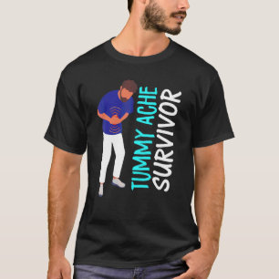Camiseta Superviviente de dolor de barriga Dolor de estómag