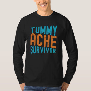 Camiseta Superviviente de dolor de barriga para hombres y m