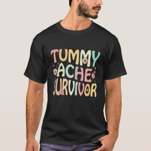 Camiseta Superviviente de dolor de barriga Recuperación de