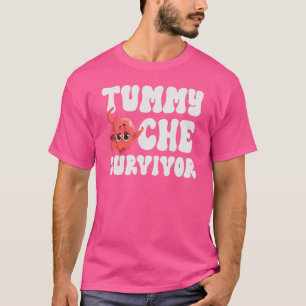 Camiseta SUPERVIVIENTE DE DOLOR DE BARRIGA Vintage Dolor de
