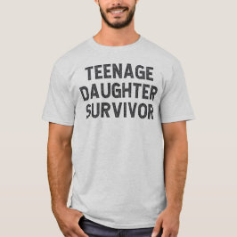 Camiseta Superviviente de hija adolescente