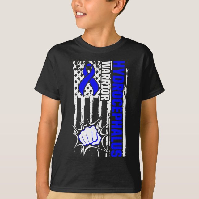 Camiseta Superviviente de Hydrocephalus Guerrero de la Conc (Anverso)