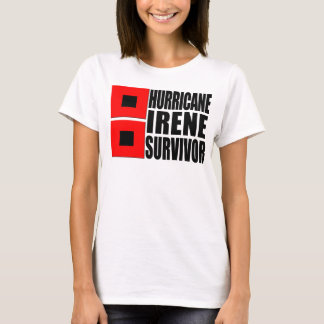 Camiseta Superviviente de Irene del huracán