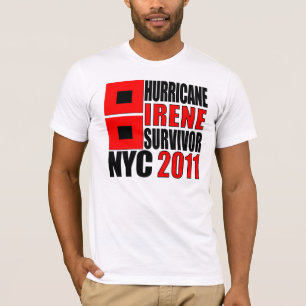 Camiseta Superviviente de Irene del huracán
