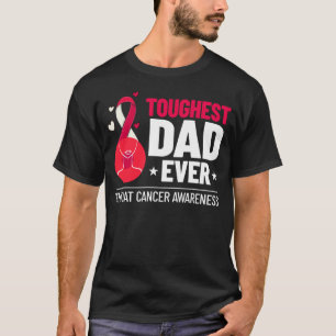 Camiseta Superviviente de la cinta del cáncer de cuello y c