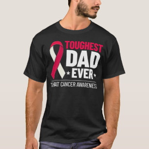 Camiseta Superviviente de la cinta del cáncer de cuello y c