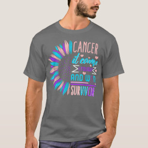 Camiseta Superviviente de la conciencia del cáncer tiroideo