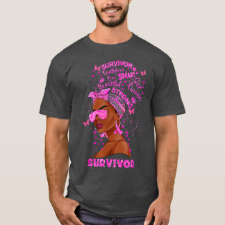 Camiseta Superviviente de la conciencia sobre el cáncer de 