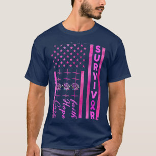 Camiseta Superviviente de la conciencia sobre el cáncer de 