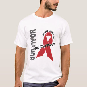 Camiseta Superviviente de la enfermedad cardíaca