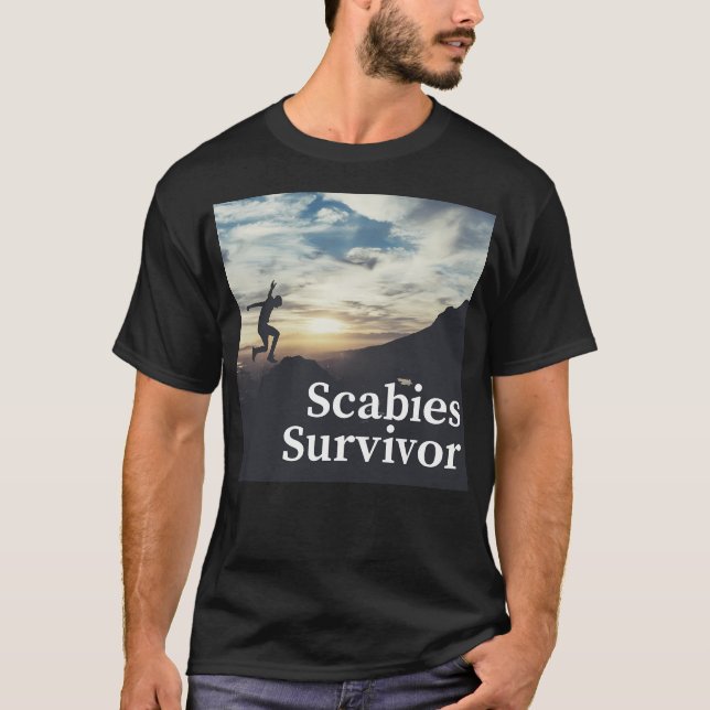 Camiseta Superviviente de la sarna (Anverso)