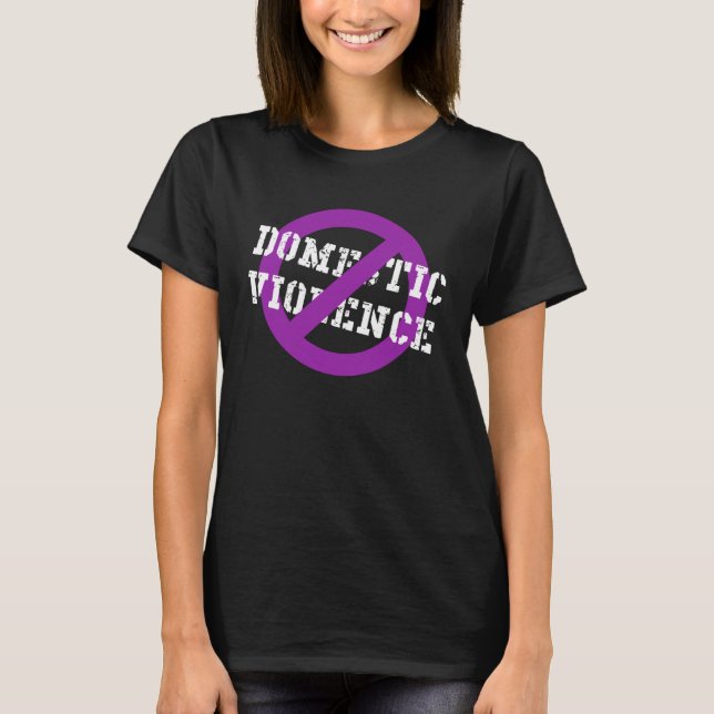 Camiseta Superviviente de la violencia doméstica (Anverso)