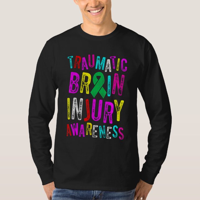 Camiseta Superviviente de lesión cerebral traumática que pe (Anverso)