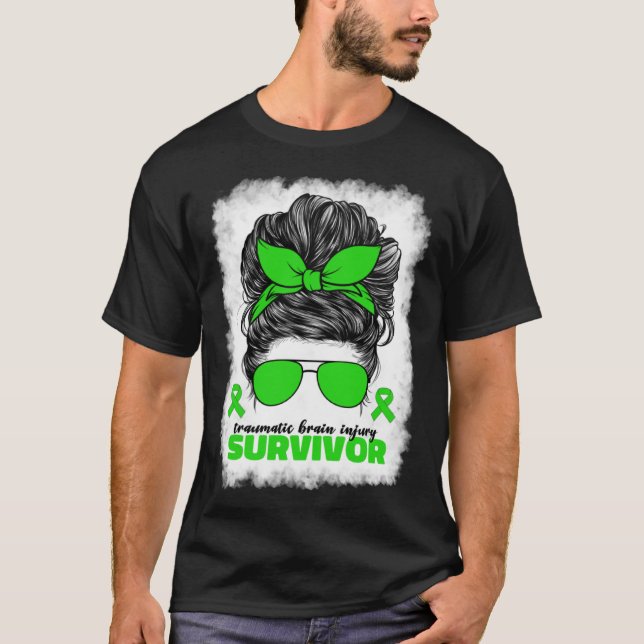 Camiseta Superviviente de Lesiones Cerebrales Traumáticas T (Anverso)
