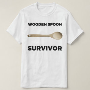 Camiseta Superviviente de madera de la cuchara