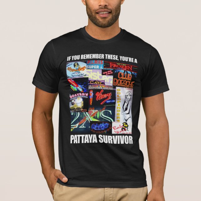 Camiseta Superviviente de Pattaya (Anverso)