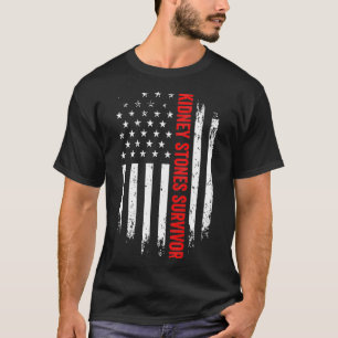 Camiseta Superviviente de piedras de riñón, recuperación