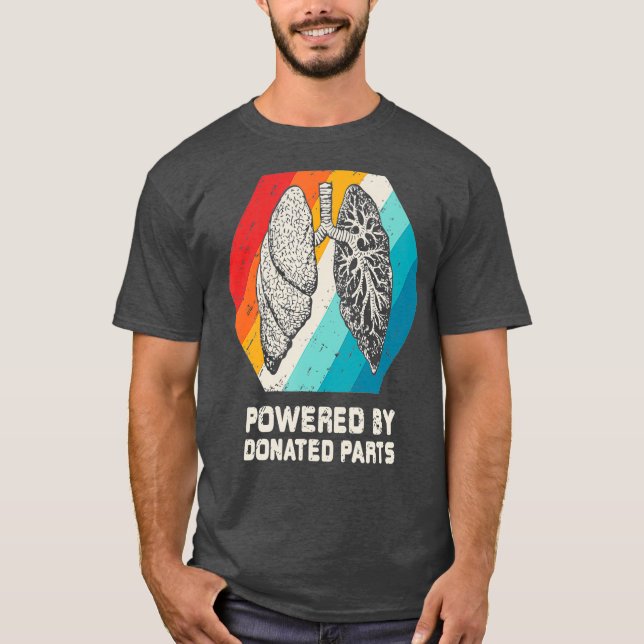 Camiseta Superviviente de receptor de órganos de trasplante (Anverso)