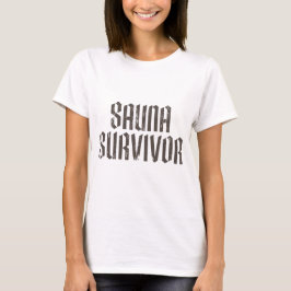 Camiseta Superviviente de sauna 01
