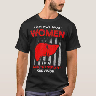 Camiseta Superviviente de trasplante de hígado La mayoría d