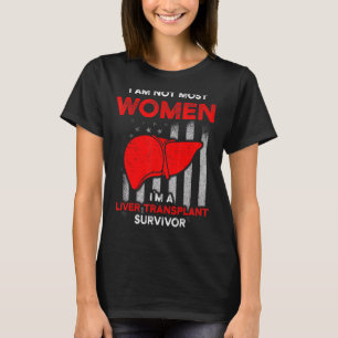 Camiseta Superviviente de trasplante de hígado La mayoría d