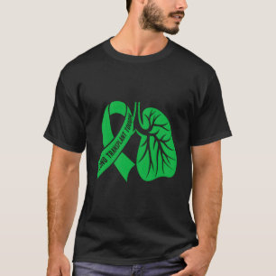 Camiseta Superviviente de trasplante de pulmón duro Rec