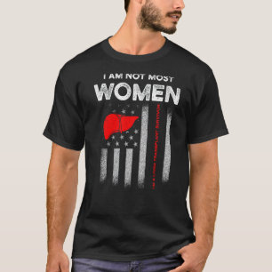 Camiseta Superviviente de trasplante hepático La mayoría de
