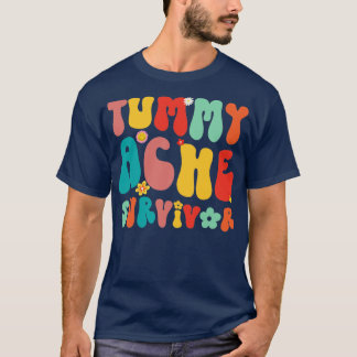 Camiseta Superviviente de Tummy Ache Groovy Stomachache IBS